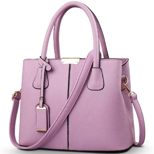 Modern and Elegant PU Leather Handbag – Curated by Zorafort