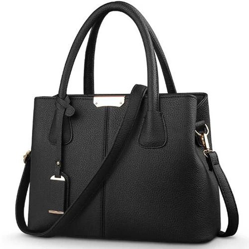 Modern and Elegant PU Leather Handbag – Curated by Zorafort