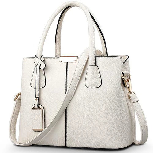 Modern and Elegant PU Leather Handbag – Curated by Zorafort