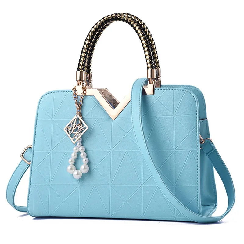 Elegant PU Tote Shoulder Bag – Curated by Zorafort