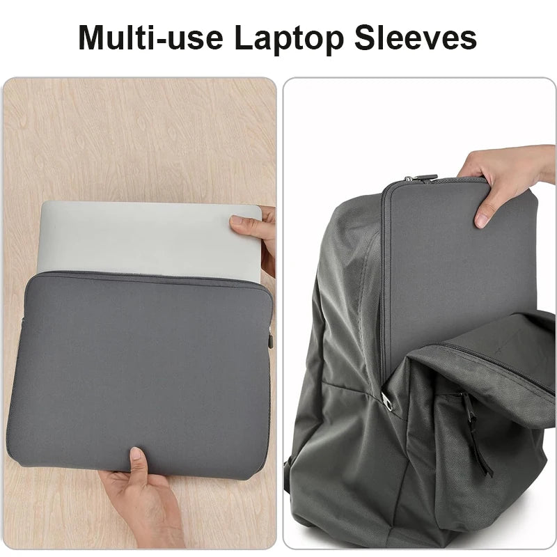 Minimalist Cotton Laptop Sleeve Case – Curated by Zorafort