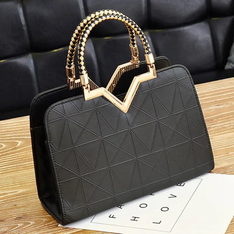 Elegant PU Tote Shoulder Bag – Curated by Zorafort