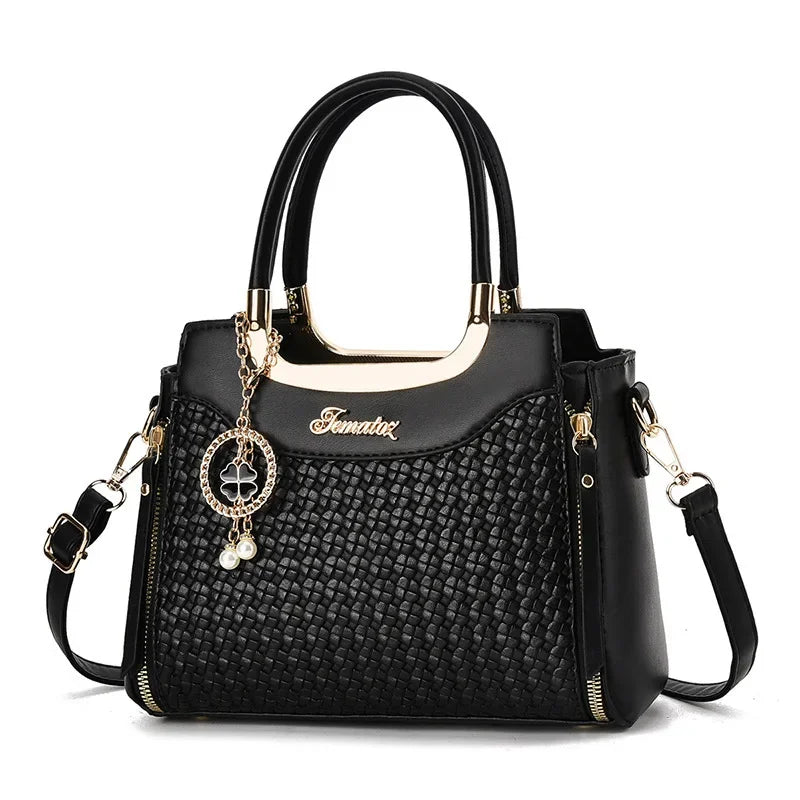Classic Embroidered Handbag – Curated by Zorafort