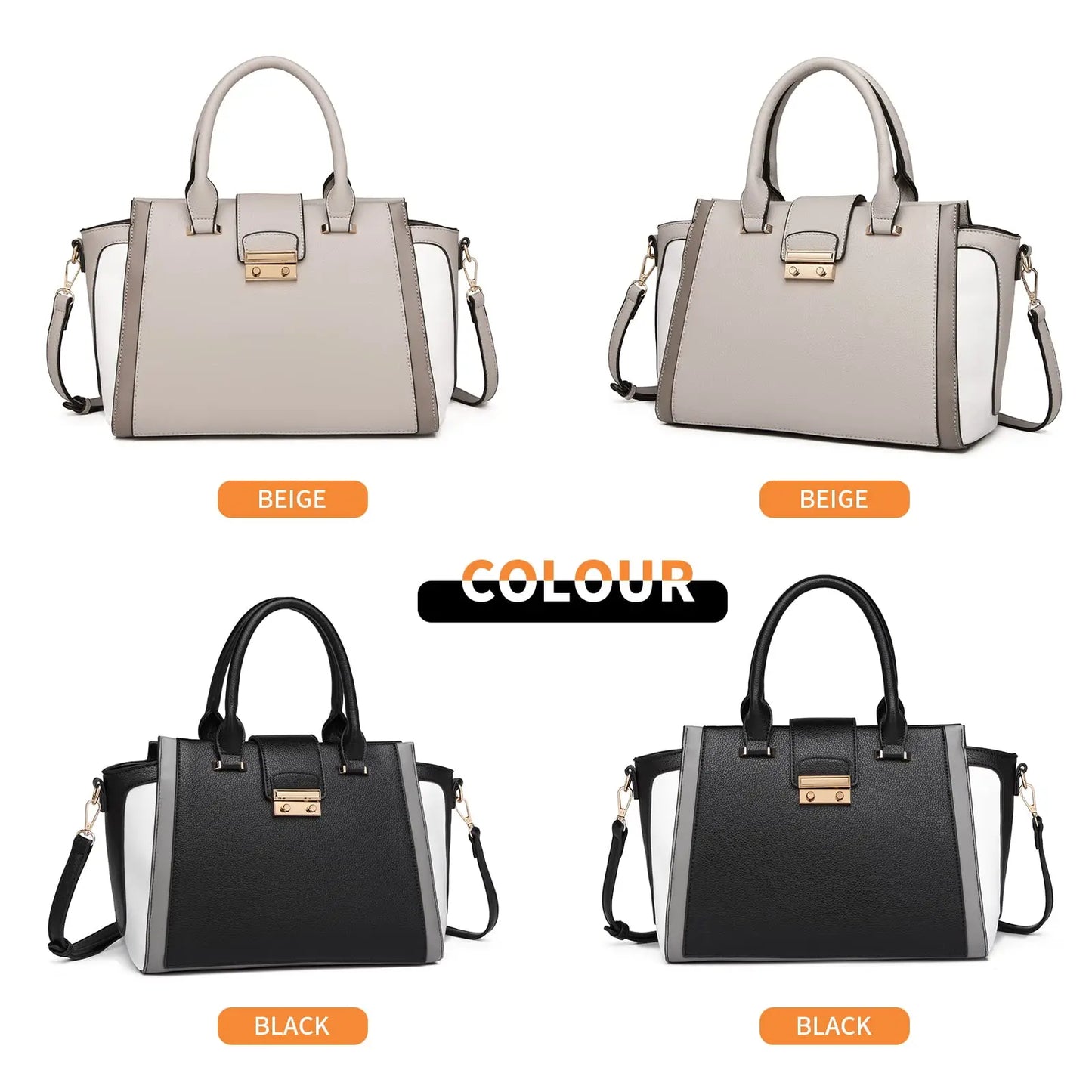 Anti-Theft Elegant Tote Bag – Curated by Zorafort