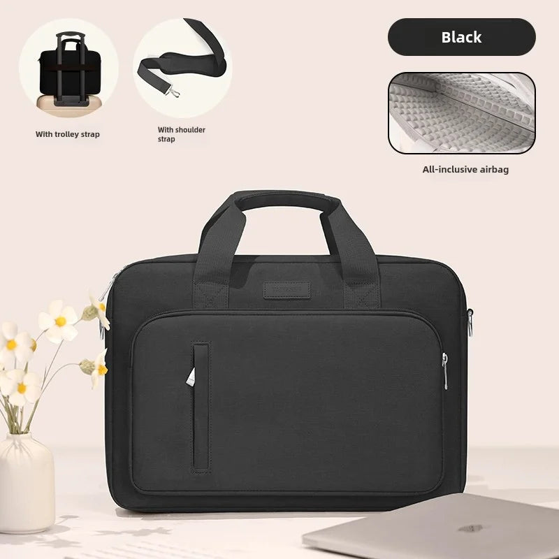 Waterproof Laptop Briefcase for 13-17.3 Inch Laptops – Curated by Zorafort