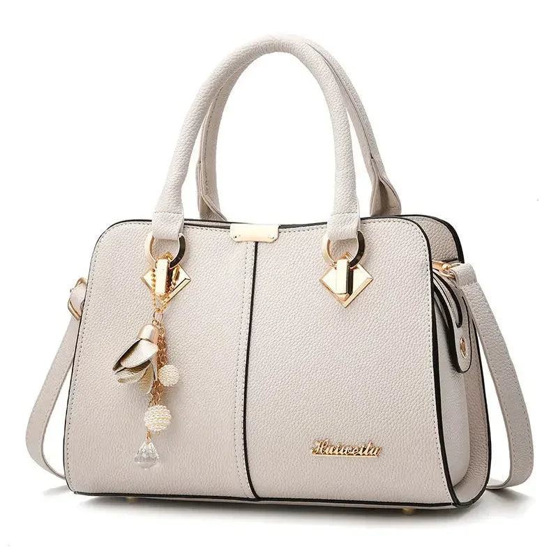 Dual Style PU Leather Tote & Shoulder Bag – curated by Zorafort