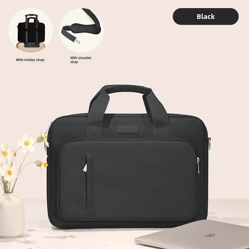 Waterproof Laptop Briefcase for 13-17.3 Inch Laptops – Curated by Zorafort