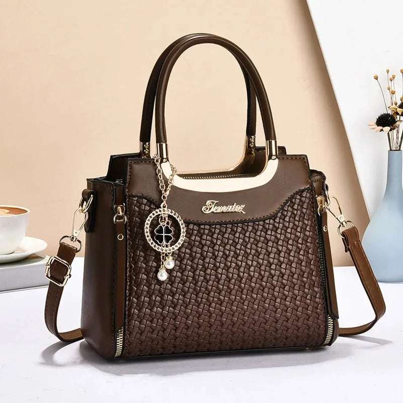 Classic Embroidered Handbag – Curated by Zorafort