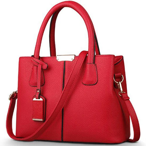 Modern and Elegant PU Leather Handbag – Curated by Zorafort