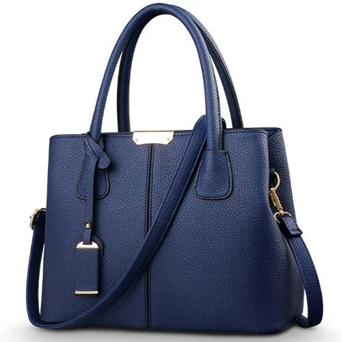 Modern and Elegant PU Leather Handbag – Curated by Zorafort