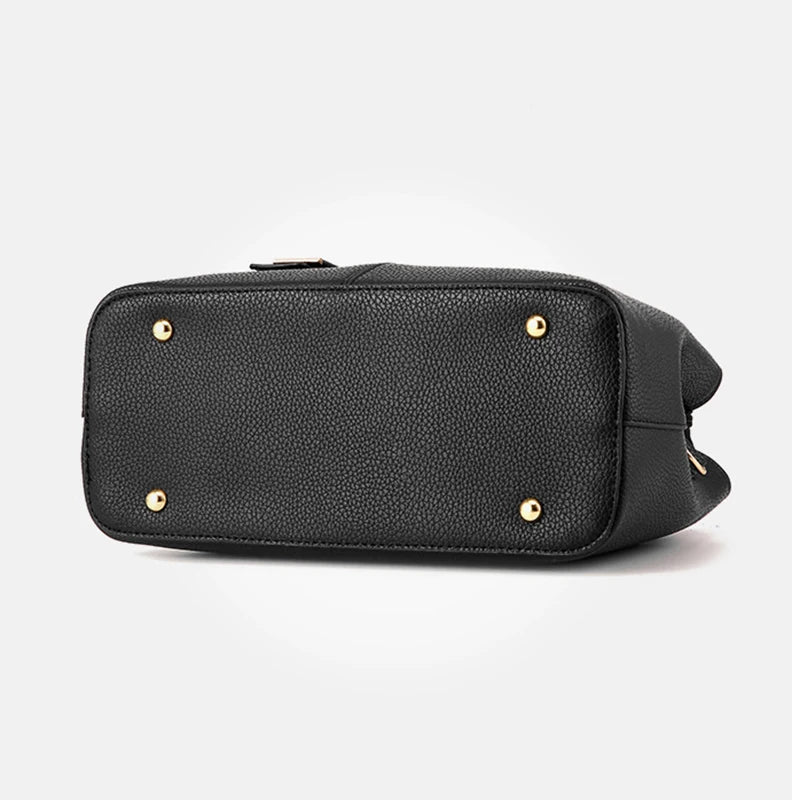 Modern and Elegant PU Leather Handbag – Curated by Zorafort