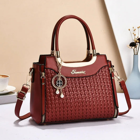 Classic Embroidered Handbag – Curated by Zorafort