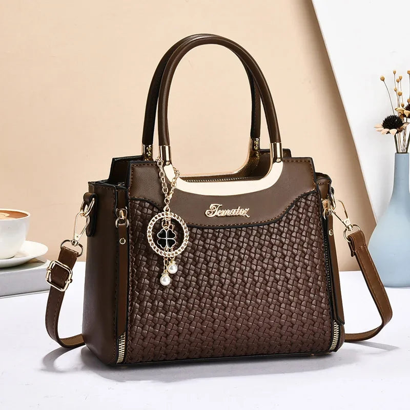 Classic Embroidered Handbag – Curated by Zorafort
