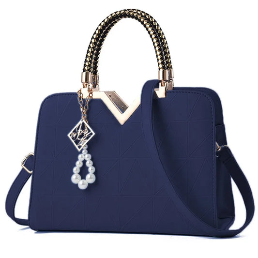 Elegant PU Tote Shoulder Bag – Curated by Zorafort