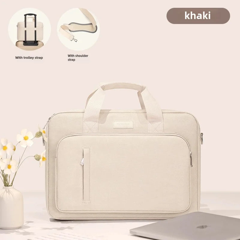 Waterproof Laptop Briefcase for 13-17.3 Inch Laptops – Curated by Zorafort