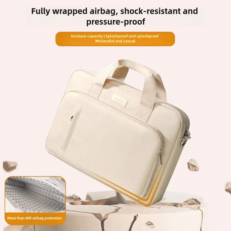 Waterproof Laptop Briefcase for 13-17.3 Inch Laptops – Curated by Zorafort