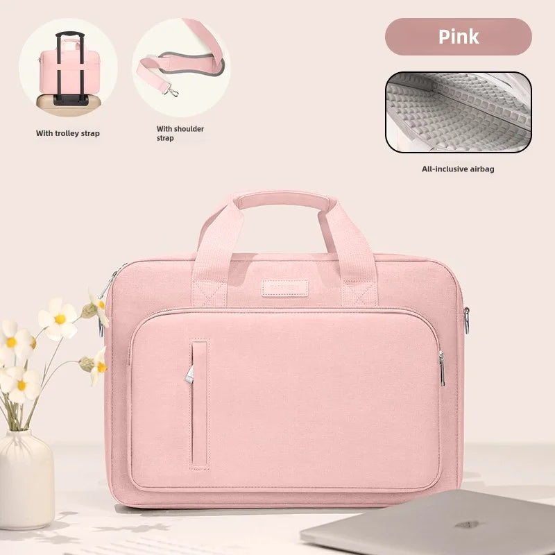 Waterproof Laptop Briefcase for 13-17.3 Inch Laptops – Curated by Zorafort
