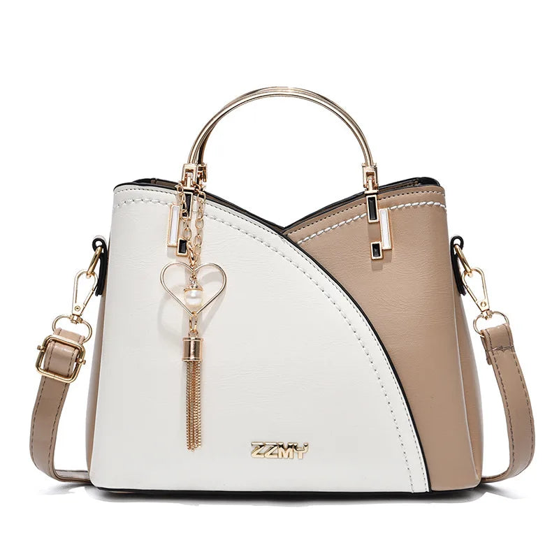 Luxury Grid PU Shoulder Bag – Curated by Zorafort