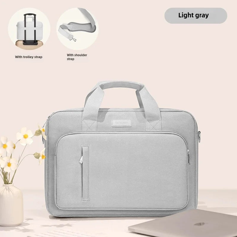 Waterproof Laptop Briefcase for 13-17.3 Inch Laptops – Curated by Zorafort