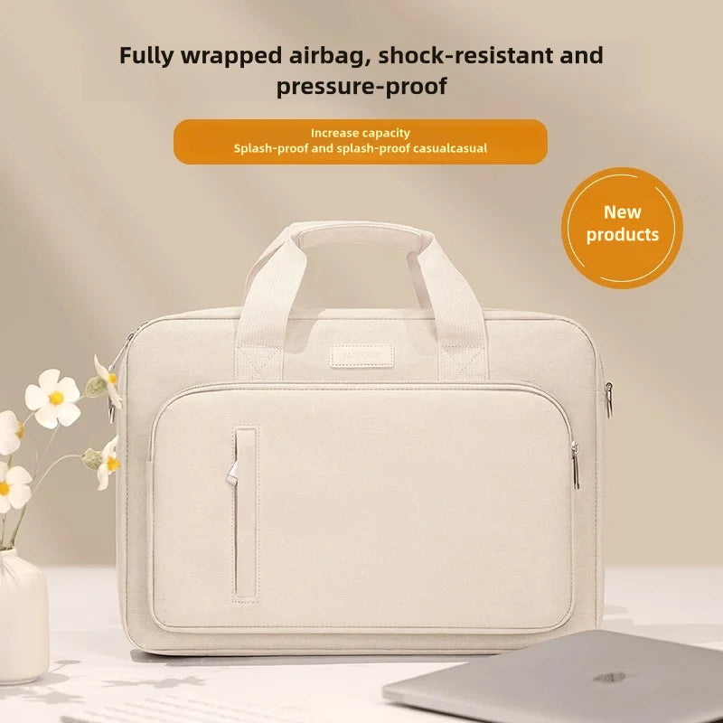 Waterproof Laptop Briefcase for 13-17.3 Inch Laptops – Curated by Zorafort
