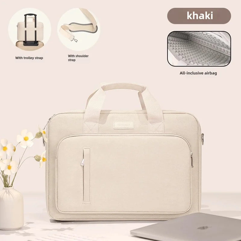 Waterproof Laptop Briefcase for 13-17.3 Inch Laptops – Curated by Zorafort