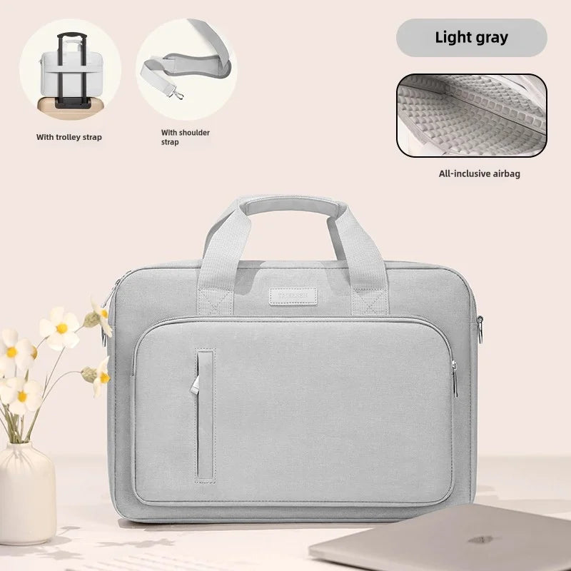 Waterproof Laptop Briefcase for 13-17.3 Inch Laptops – Curated by Zorafort